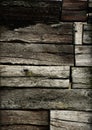 Wall from Wooden Sleepers